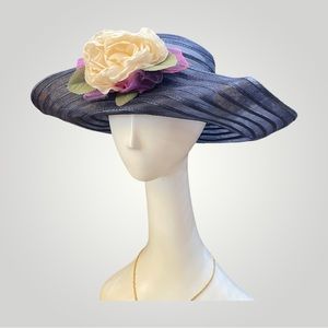 80’s SLAY VOGUE MESH FLOWER STATEMENT HAT STYLES TO LOVE ❤️